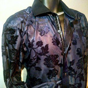 Milano summer see through shirt larg mens